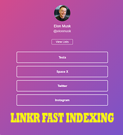 Linkr Shortlink URL - Fast Indexing Google Console